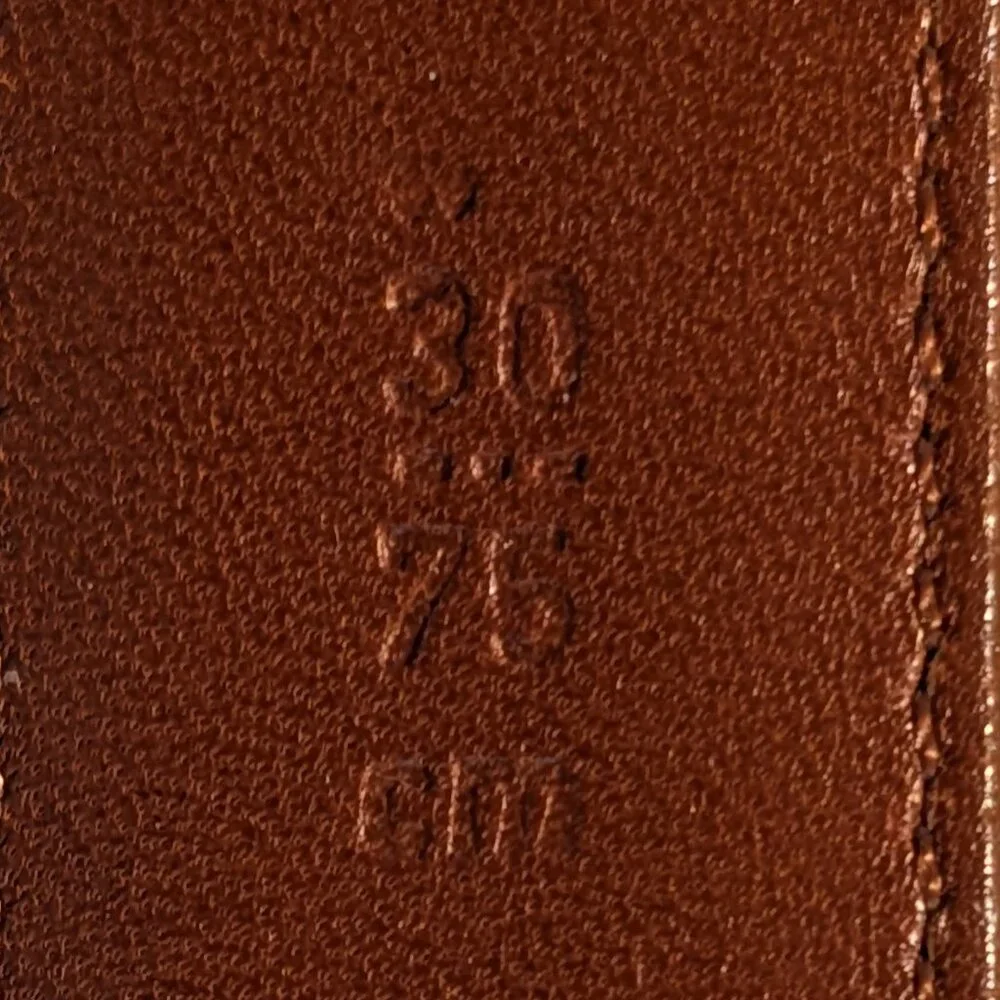 Coach British Tan Leather Belt - Picture 2 of 8